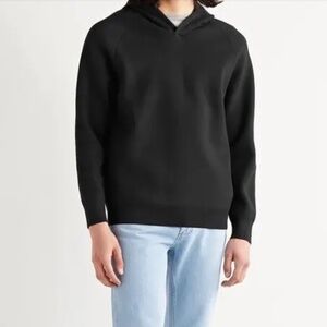 Theory Jago Stretch Knit Hoodie Black Men’s M/L